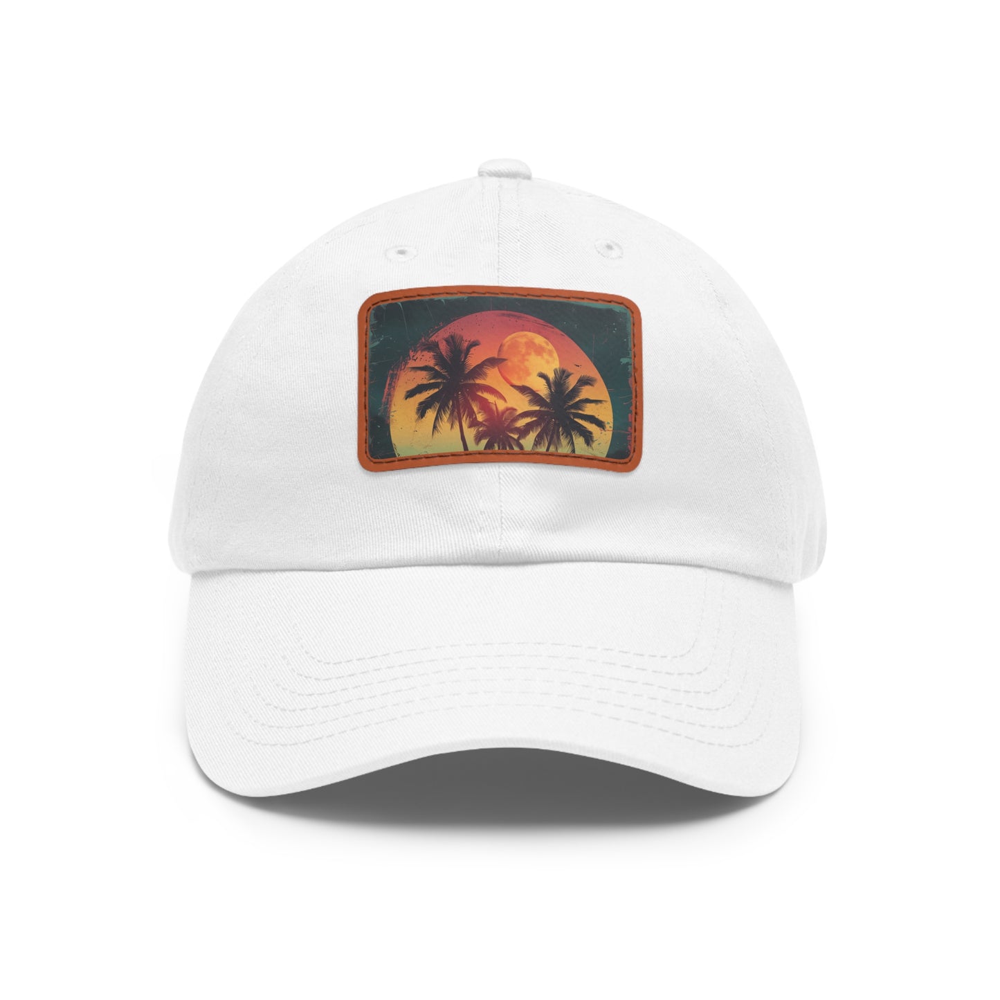 Palm Paradise Sunset Cap