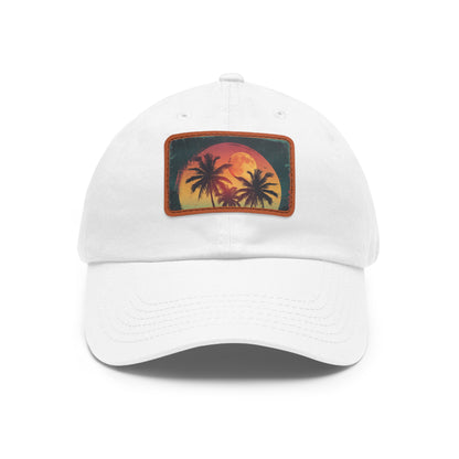 Palm Paradise Sunset Cap