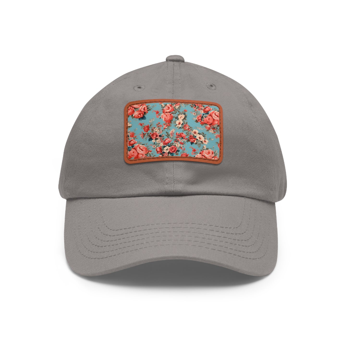 Retro Reimagined: Vintage Fabric Print Baseball Cap