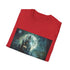 Moonlit Citadel Enchanted Forest Graphic Unisex Softstyle T-Shirt