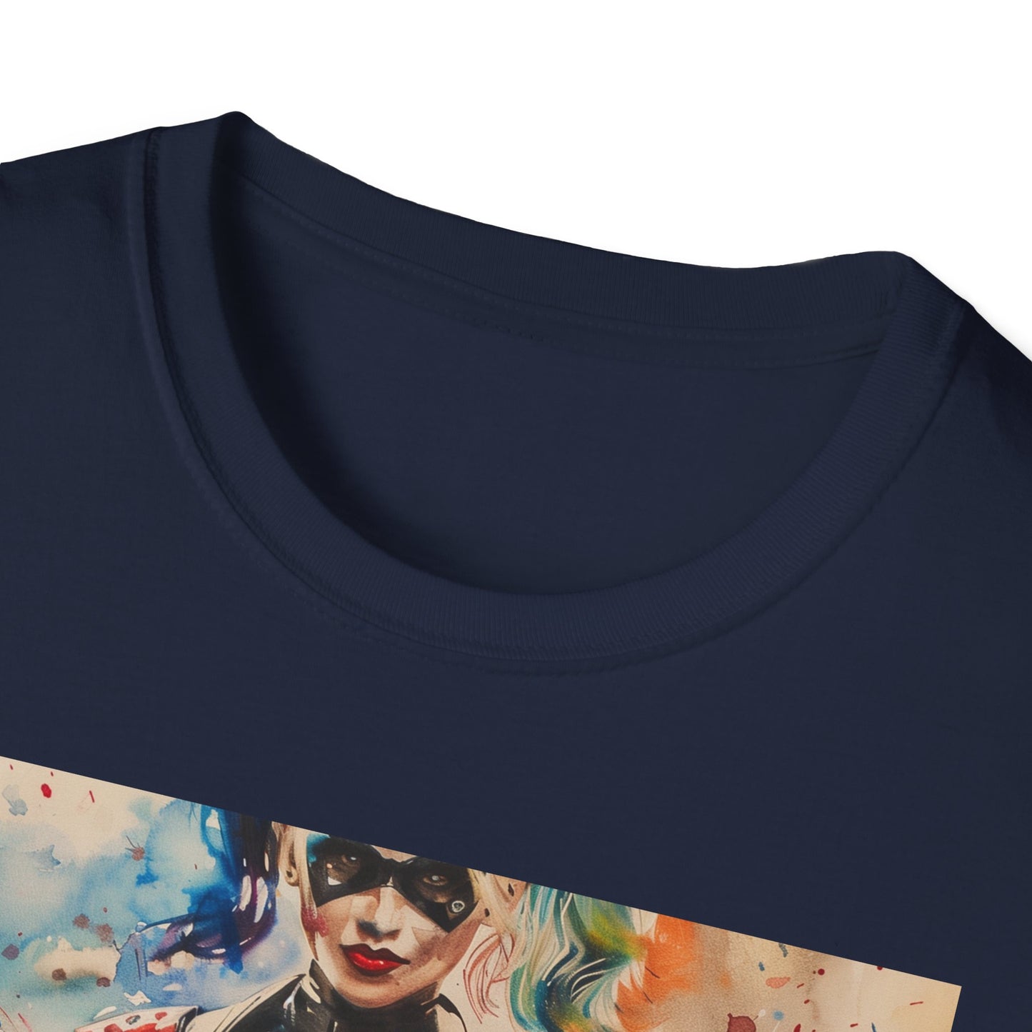 Gotham's Jester: A Harley Quinn T-Shirt