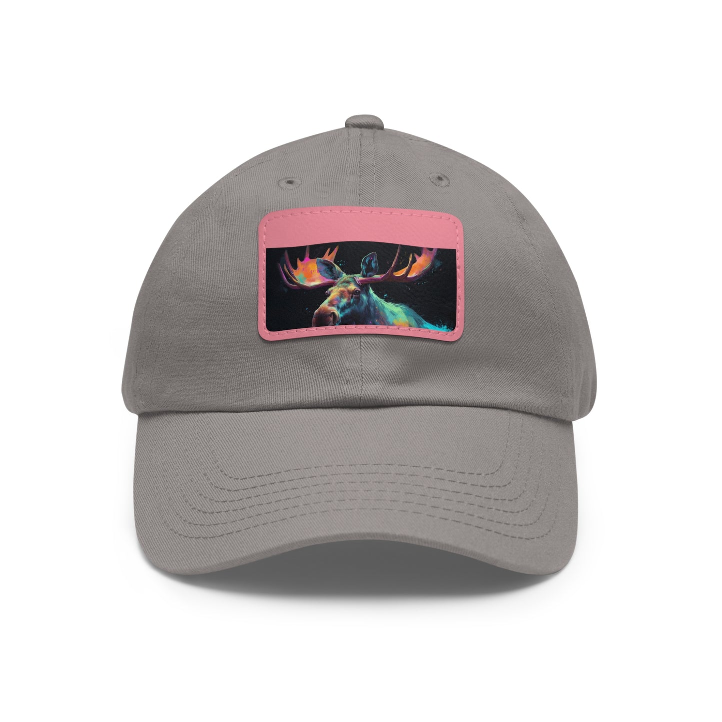 Wild and Beautiful Moose Watercolor Baseball Cap