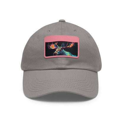 Wild and Beautiful Moose Watercolor Baseball Cap