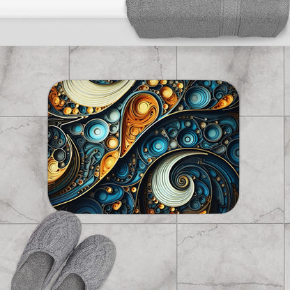 Fractal Vision Bath Mat | Bath Mats | Bath, Bathroom, Home & Living, Indoor, Sublimation | Prints with Passion