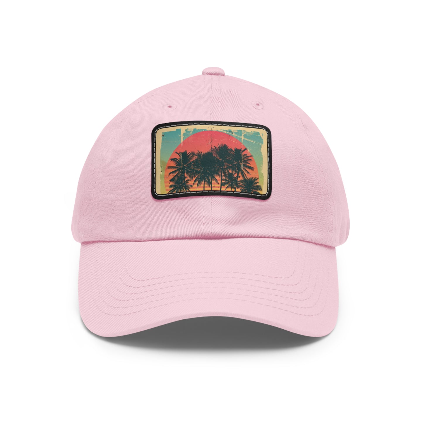 Sunset Palms Retro Cap