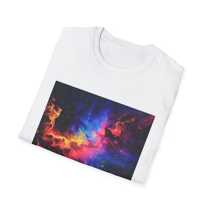 Lost in Space T-shirt Neon Space Galaxy Luminous Dreams