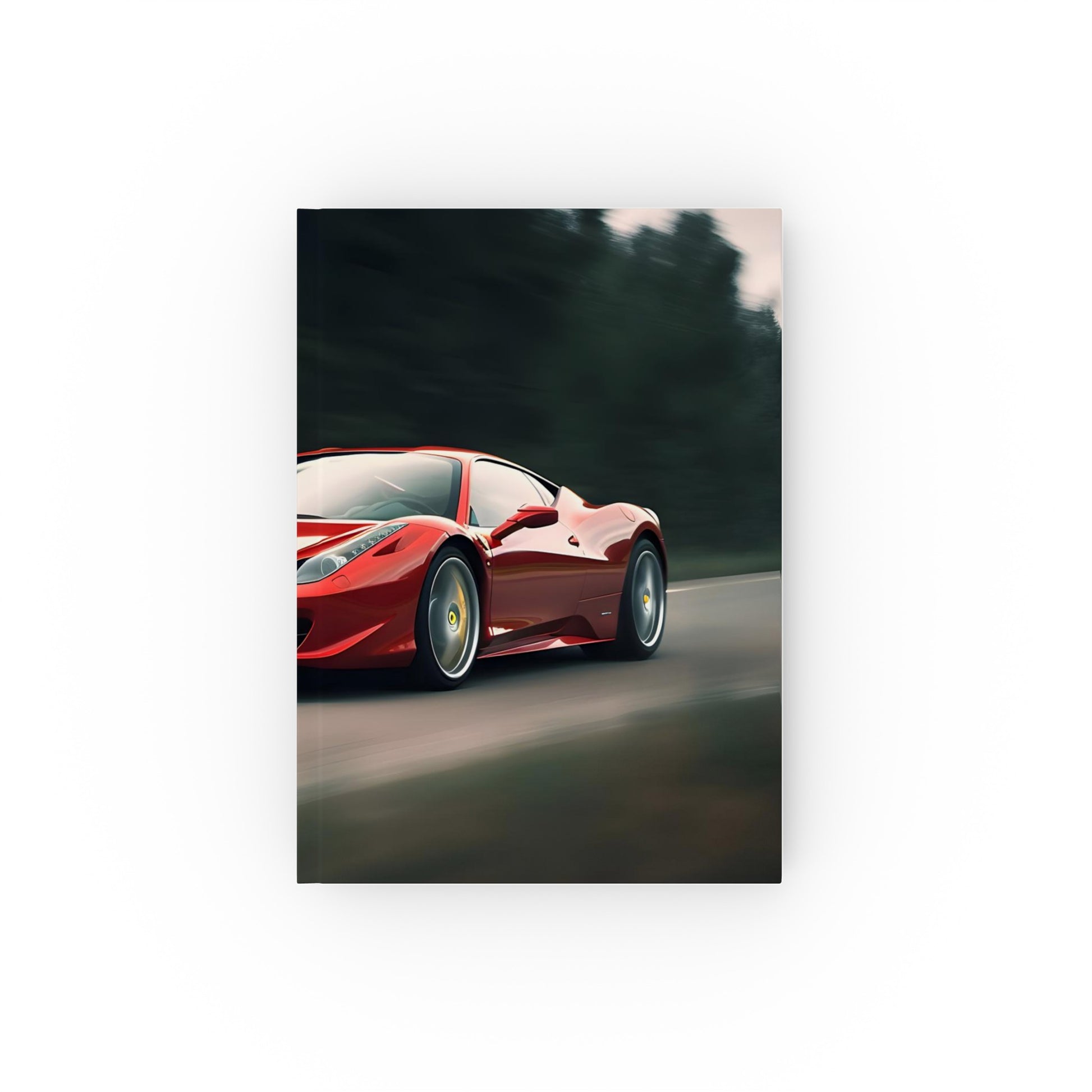 "High-Octane Ferrari Journal for Automotive Enthusiasts - Stylish and Versatile, Perfect for Sketching Dreams and Adventures"