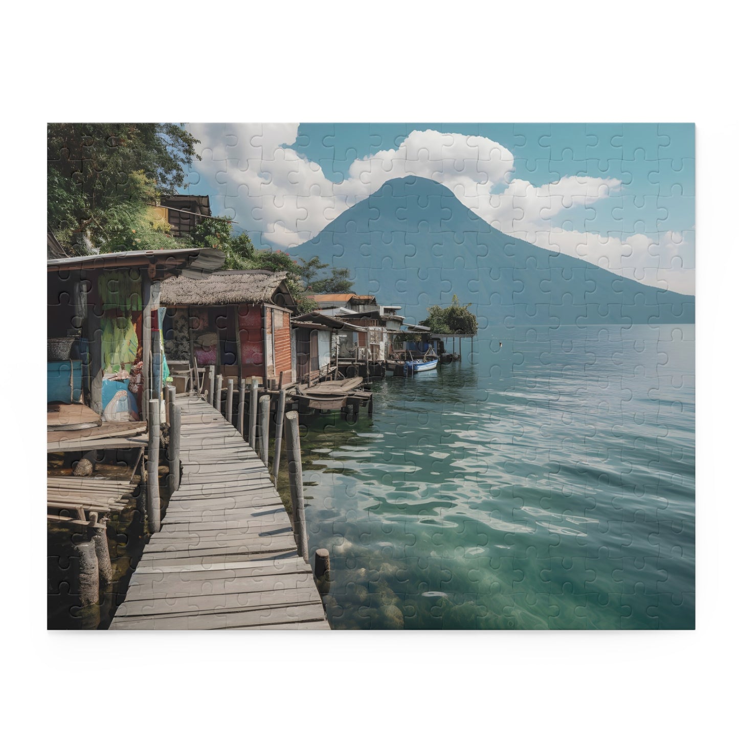 Scenic Lake Atitlan Puzzle