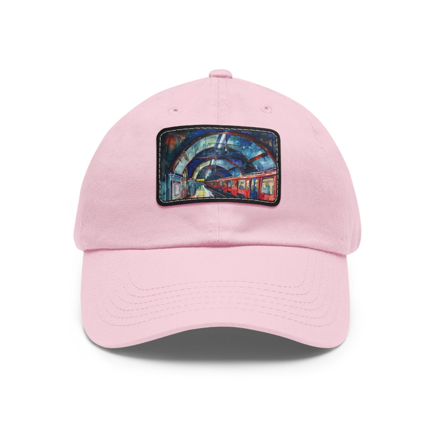 London Underground Watercolor Cap