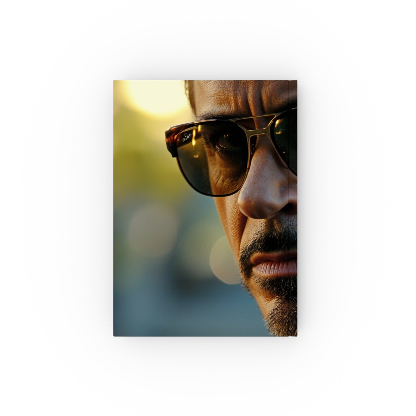 "Downey Jr. Diaries Fan Journal - Explore RDJ's Iconic Roles and Performances - Perfect Gift for Movie Buffs and Actors"