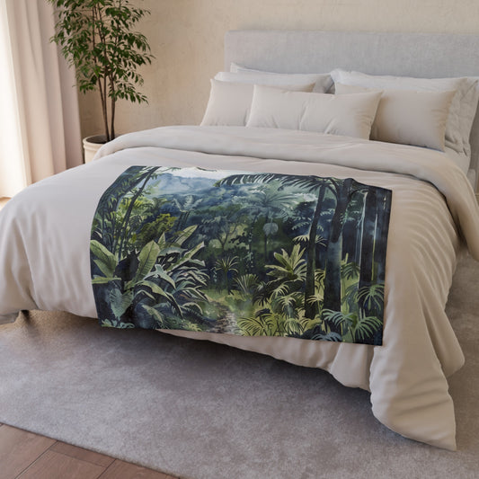 this blanket is perfect for those who appreciate the beauty of nature's bounty. Whether you're snuggled up on the couch or adding a pop of color to your bedroom