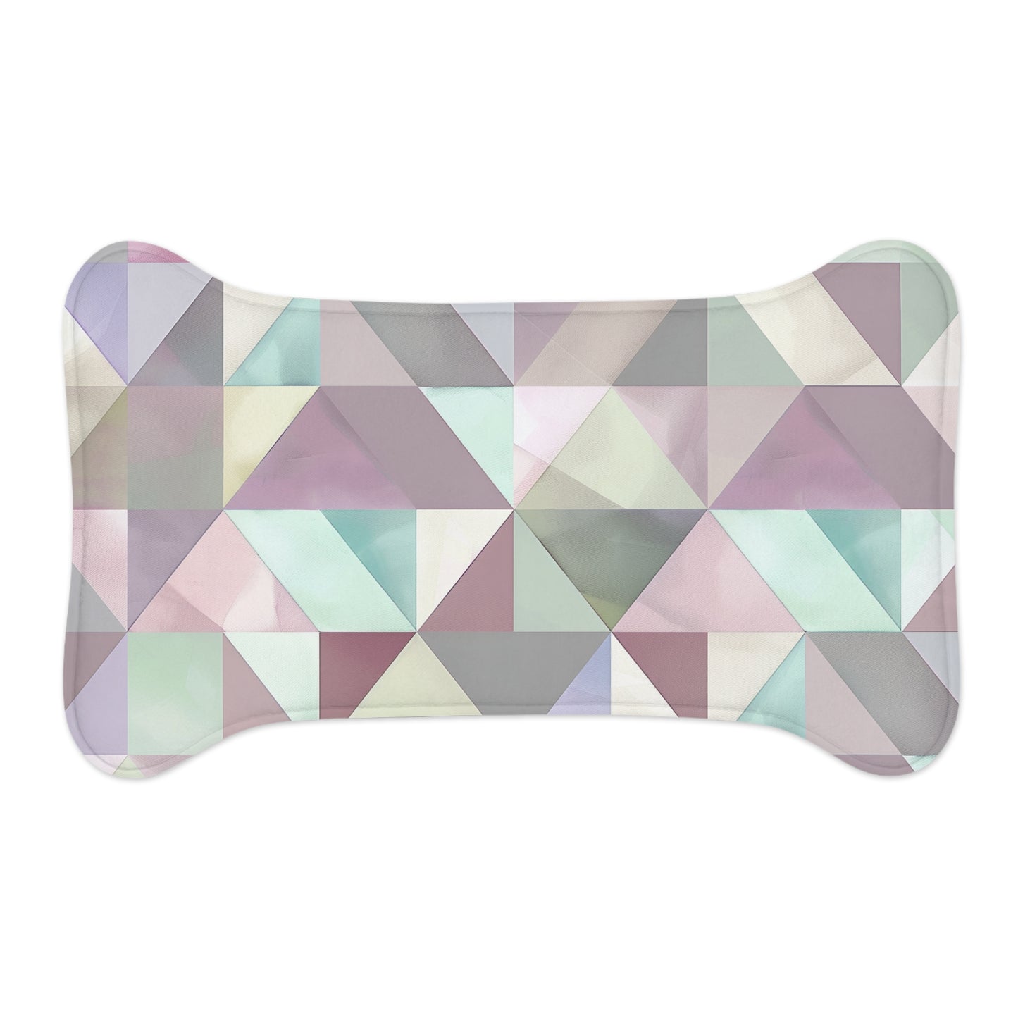 Chic Geometric Pet Feeding Mat