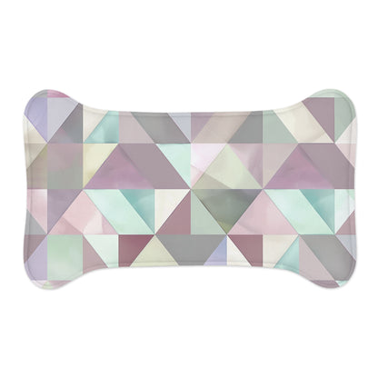 Chic Geometric Pet Feeding Mat