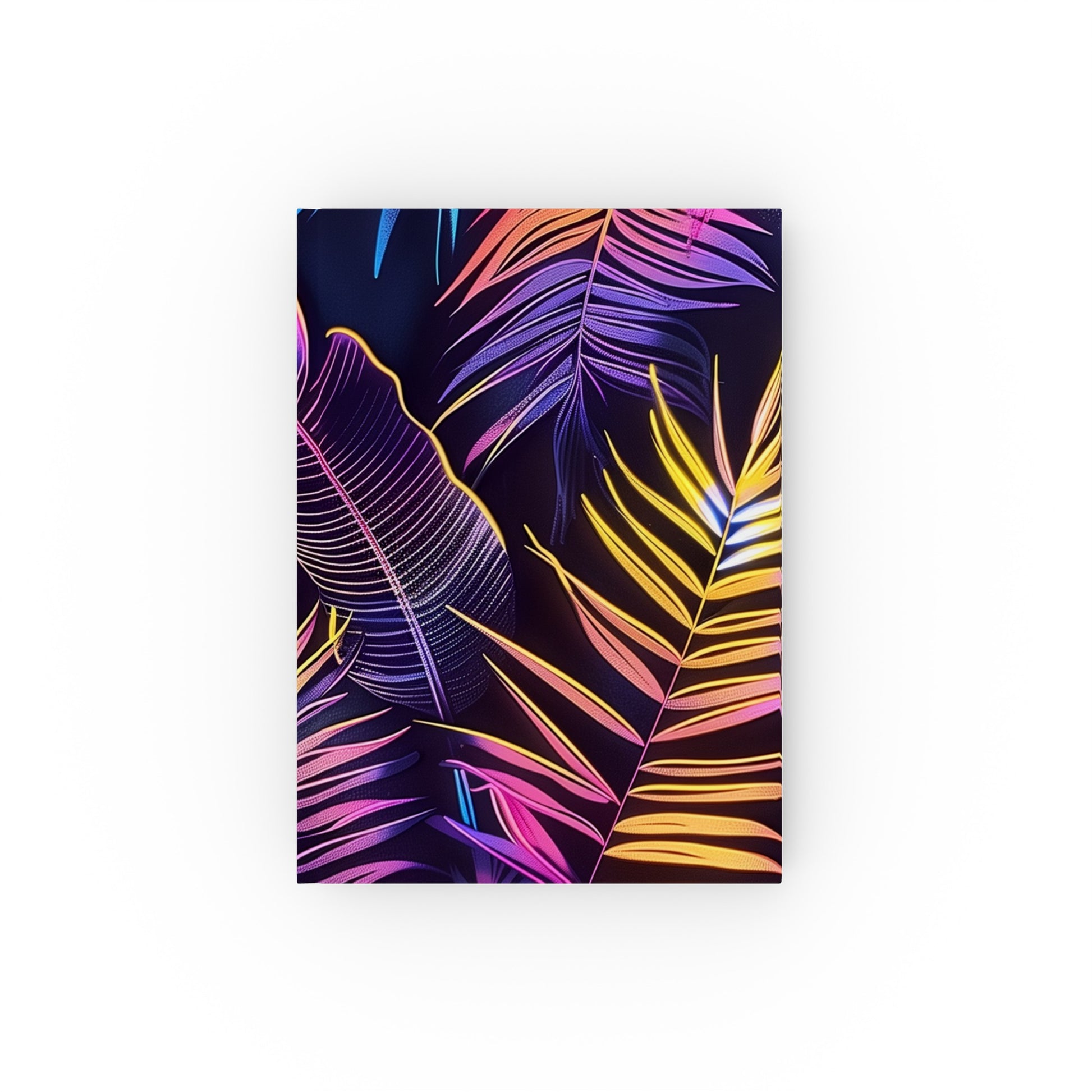 "Neon Tropical Journal - Embrace Vibrant Tropics, High-Quality Material, Stylish, All Seasons, Great Gift - Shop Now!"