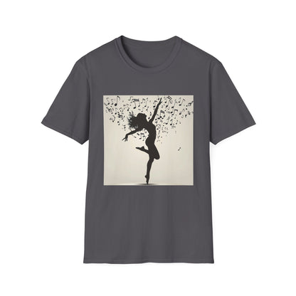 Symphony of Motion: A Dancer's Silhouette in Harmony