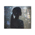 Infinity Mirror Reflecting Shooting Star Plush Fleece Throw Blanket