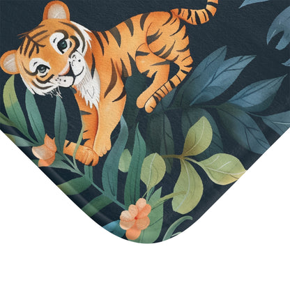 Tiger Jungle Safari Bath Mat