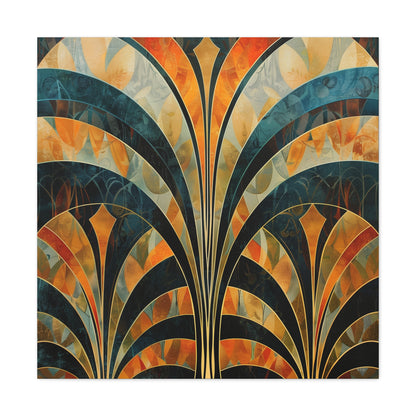 Deco Abstract Canvas: Abstract Art Deco Masterpiece | Canvas | Art & Wall Decor, Canvas, Fall Picks, Hanging Hardware, Home & Living, Indoor, Top Spring Products, Valentine's Day promotion | Prints with Passion