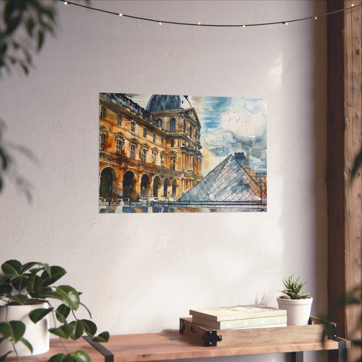 Explore the beauty of Parisian art with our exquisite Louvre poster. Perfect for art enthusiasts and history lovers alike