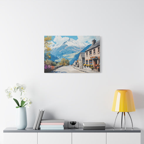 Snowdon Wales Fine Art — Canvas Wall Art — Product Detail View 7