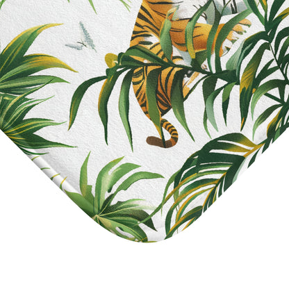 Tiger Jungle Safari Bath Mat