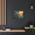 Birds of Glass Flying through Thunder Stretched Canvas Wall Art