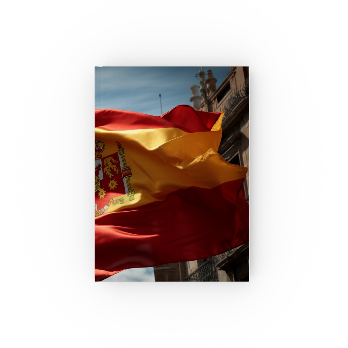 "Spanish Spirit: A Journal of Iberian Adventures - High-quality, versatile, and stylish journal perfect for all seasons. Makes a great gift! Embrace the vibrant energy of Spain."