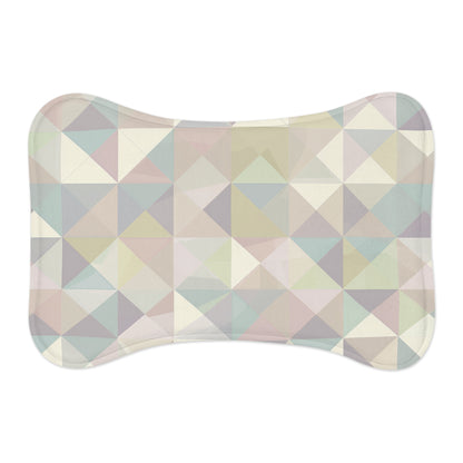 Chic Geometric Pet Feeding Mat