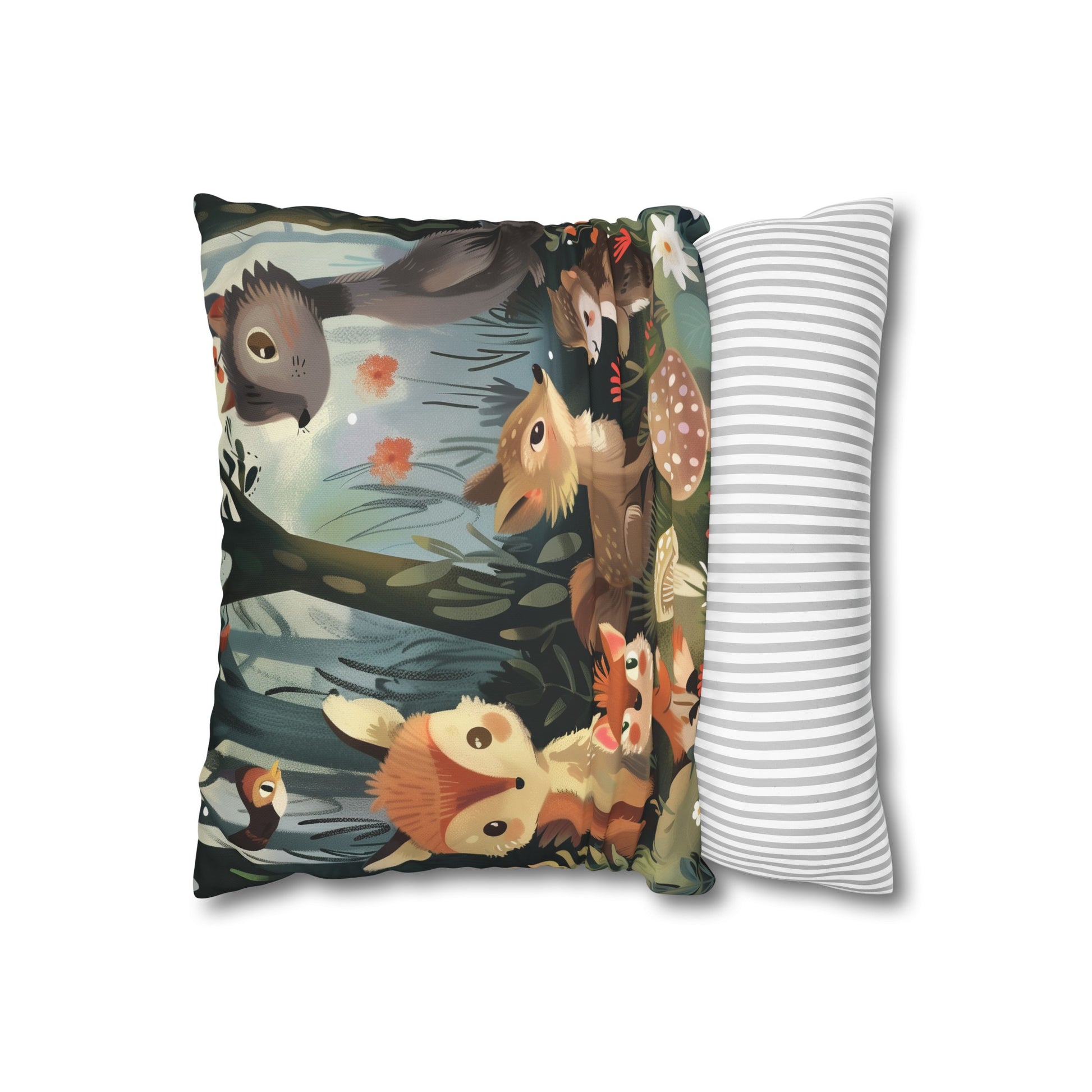 Enchanted Woodland Pillowcase - High-Quality, Stylish Design for All Seasons - Perfect Gift Item