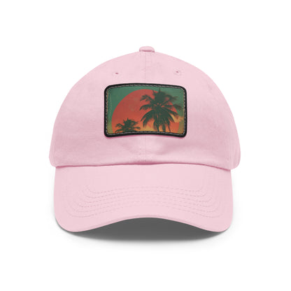 Vintage Sunset Paradise Cap