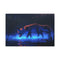Bioluminescent Fox Walking Through Swamp — Canvas Wall Art — Front Gallery-Wrapped Canvas View