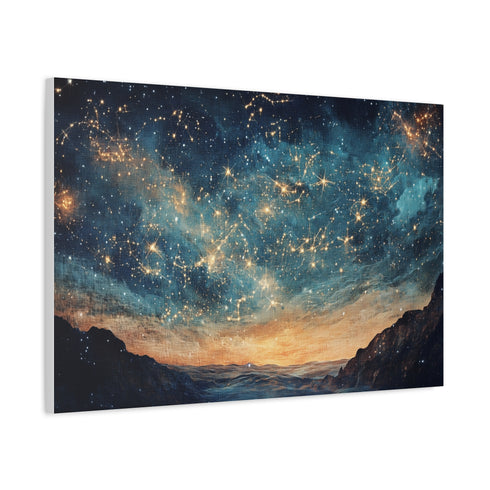 Tapestry Woven from Constellations (Edition II) — Canvas Wall Art — Product Detail View 6