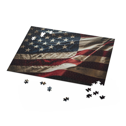 USA Flag Jigsaw Puzzle