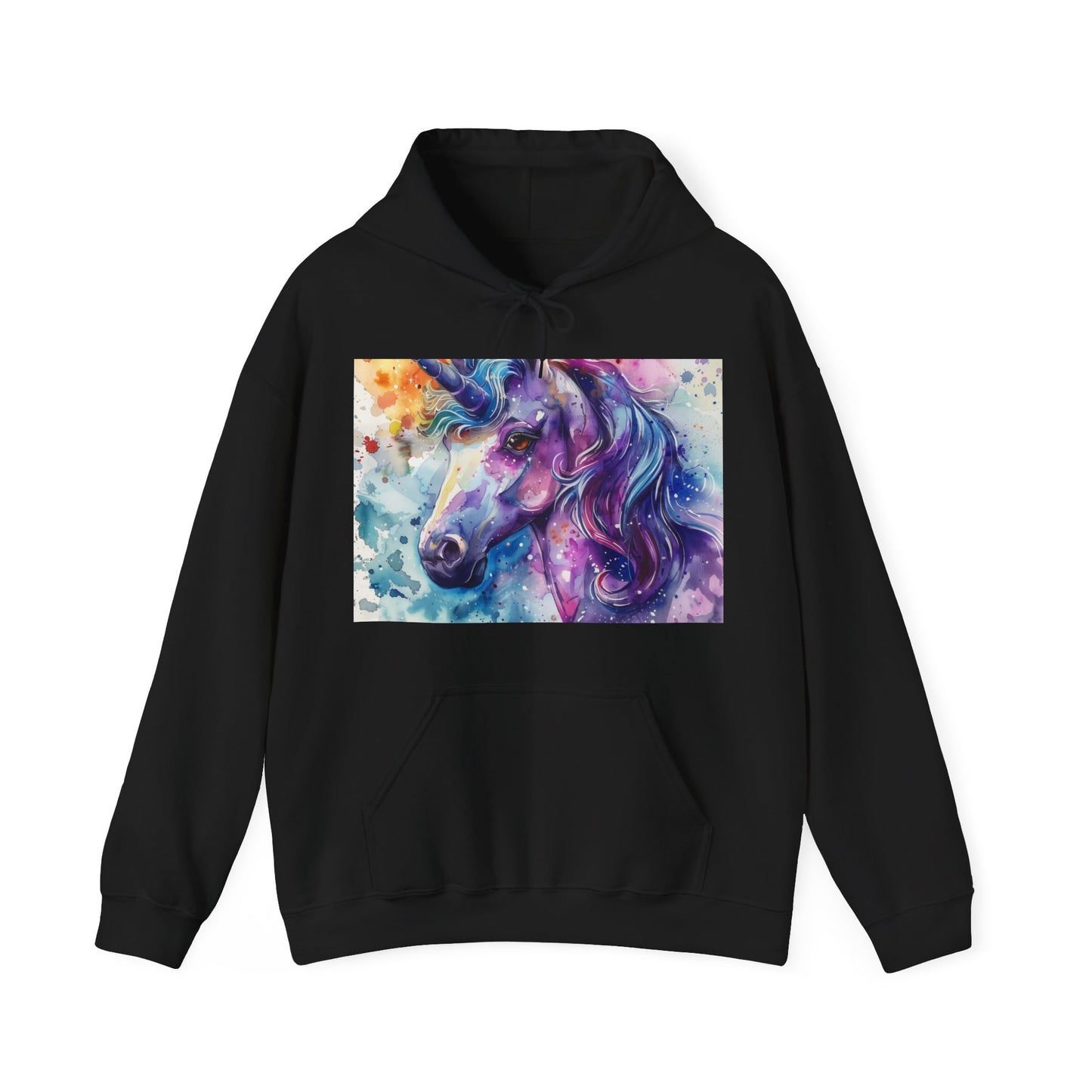 Mythical Muse Watercolor Dream Unicorn Hoodie | Hoodies | DTG, Hoodies, Men's Clothing, Regular fit, Unisex, Women's Clothing | Prints with Passion