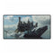 Sky Whale Floating Castle Fantasy Gaming XXL Extended Desk Mat - View 1 | Prints With Passion