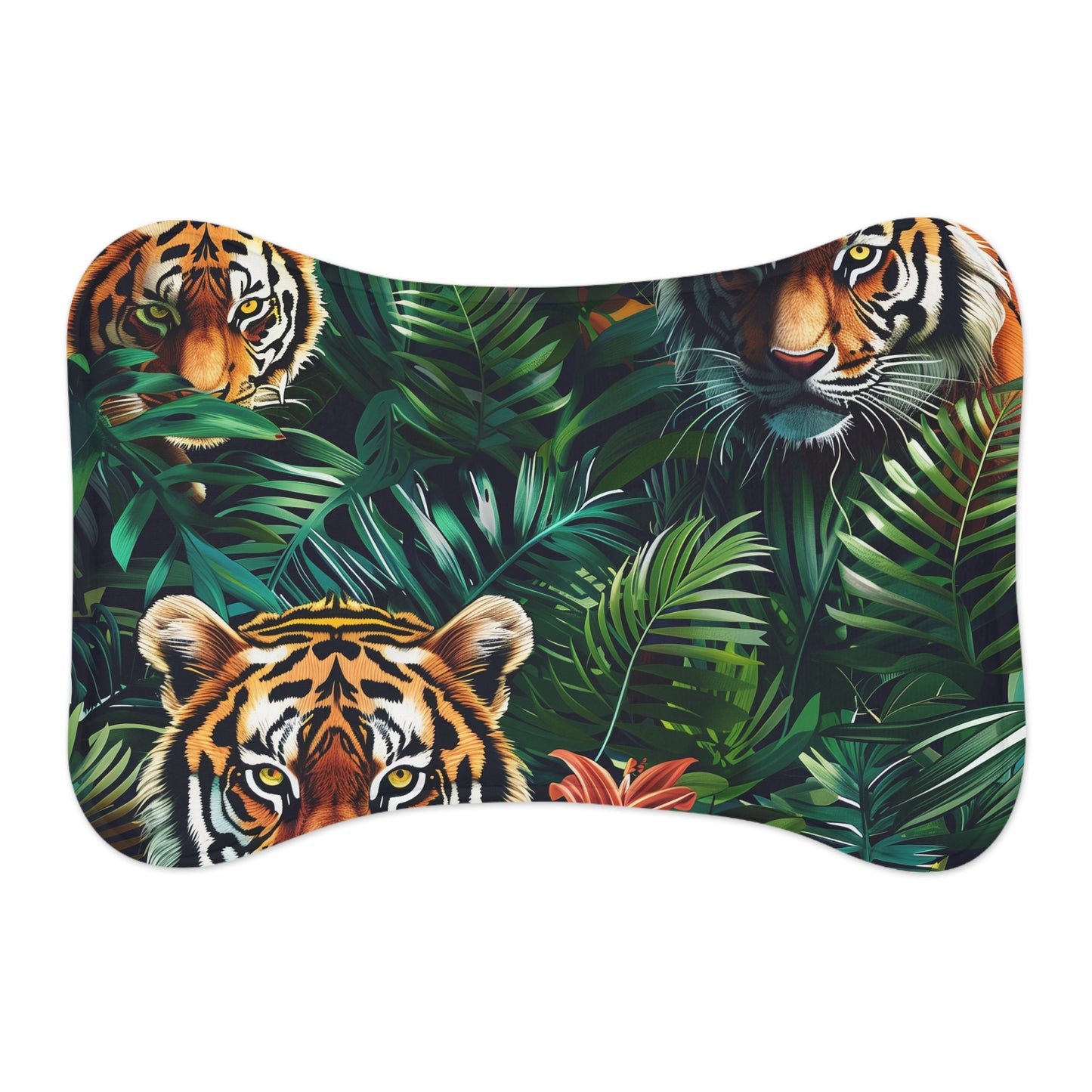 Tiger Jungle Safari Pet Mat