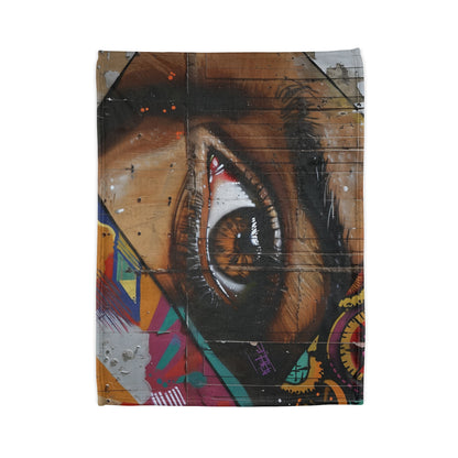 Urban Canvas Blanket:Embrace the Art of the Streets