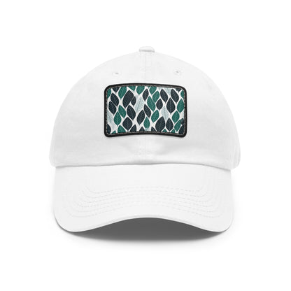 Green Ferret Leaf Pattern Baseball Cap