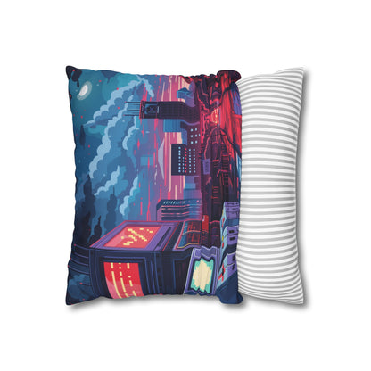 "Pixelated Dreams Pillowcase - Retro 8-bit gaming design, high-quality material, perfect for all seasons. Makes a great gift! Shop now."