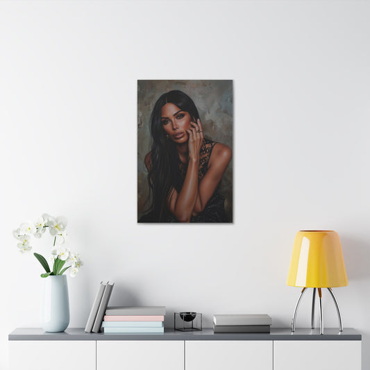 KKW Fragrance Canvas: Kim Kardashian Modern Icon Portrait | Canvas | Art & Wall Decor, Canvas, Fall Picks, Hanging Hardware, Home & Living, Indoor, Top Spring Products, Valentine's Day promotion | Prints with Passion