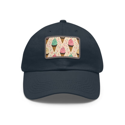 Sweet Treats Cap: Seamless Cone with Sprinkles Design