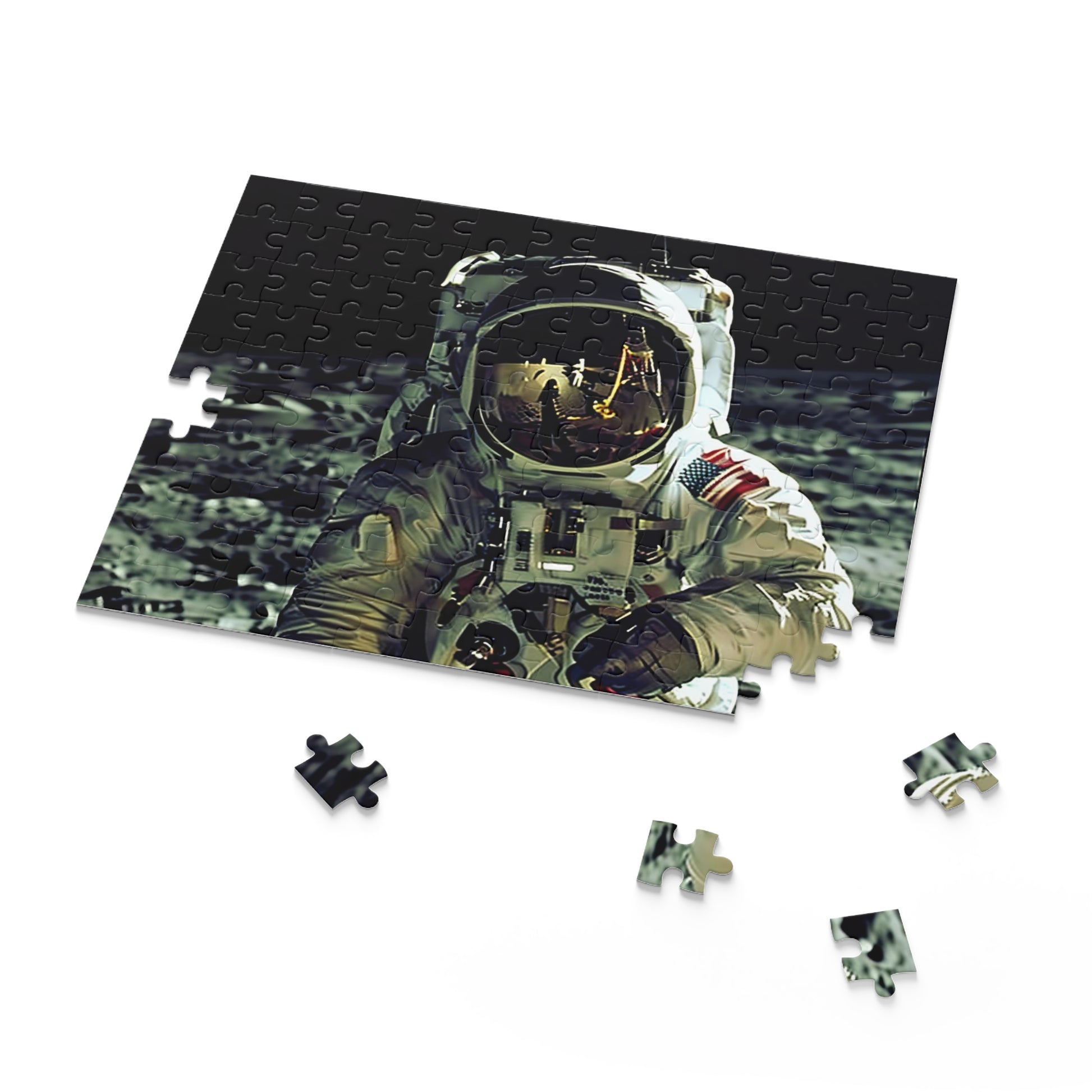 Space Man Puzzle - Astronaut floating in space jigsaw puzzle for hours of cosmic fun