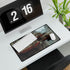 Sci Fi City with Floating Trains Gaming XXL Extended Desk Mat