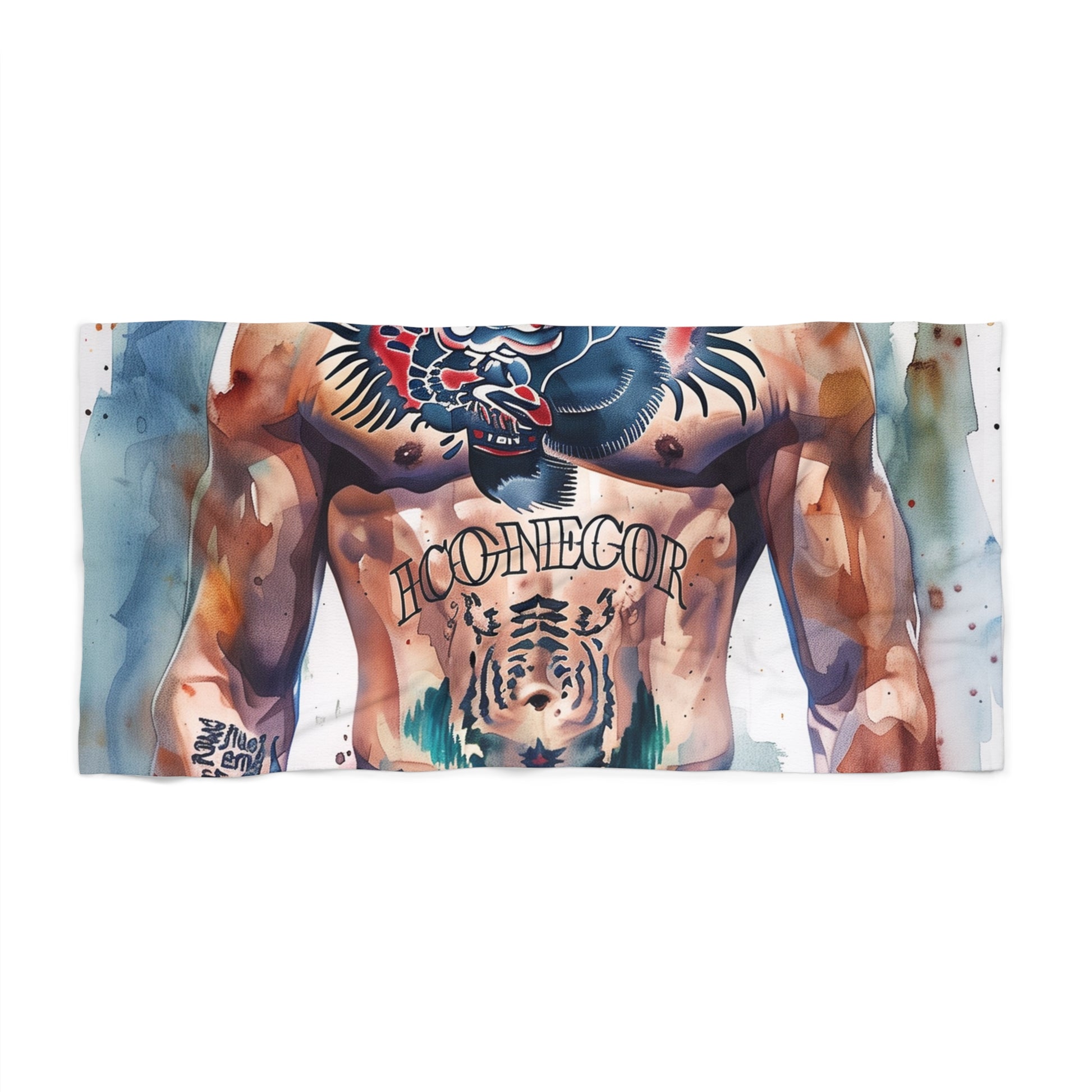 this towel is a must-have accessory. Get your hands on this exclusive McGregor hoodie beach towel now and stand out in the crowd.