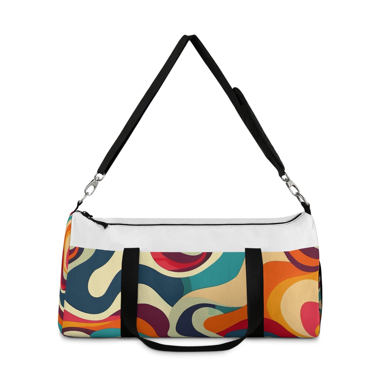 Retro Waves Duffel Bag