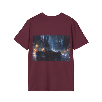 Gotham City Batmobile TShirt: The Dark Knights Ride