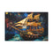 Pirate Ship Flying Through Space — Canvas Wall Art — Front Gallery-Wrapped Canvas View