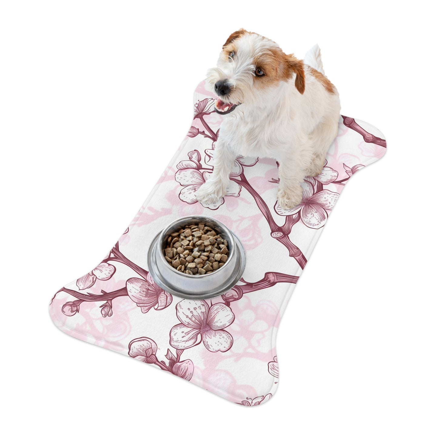 Chic Geometric Pet Feeding Mat