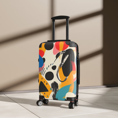 Vibrant Abstract Pattern Suitcase