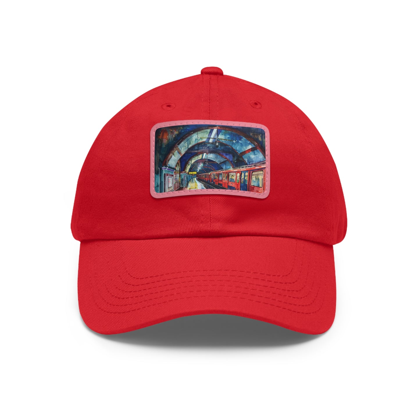 London Underground Watercolor Cap